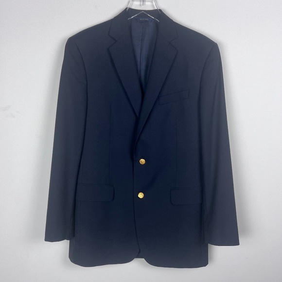 Brooks Brothers Loro Piana Men's 100% Wool 1818 Madison 2 Button Blazer Sz 39L - Picture 4 of 16